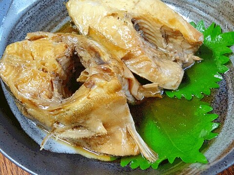 煮付けのヒント☆　「ホッケの生姜昆布煮」